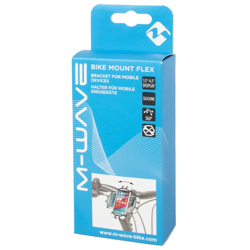M-Wave Bike Mount Flex Universal Smart Phone holder